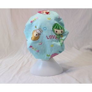 Fruit Babies Bouffant Surgical Dental Scrub Cap Chemo Hat